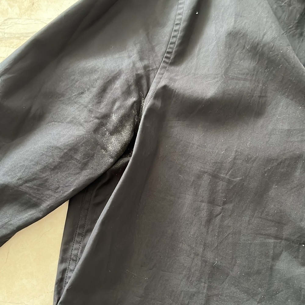 Givenchy Men Button Down Size 41 Large Black With… - image 3